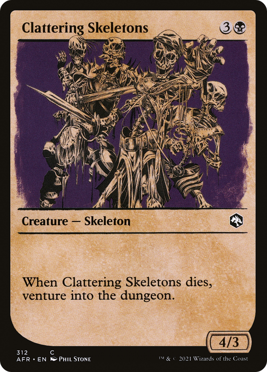 Clattering Skeletons (312) (Showcase)