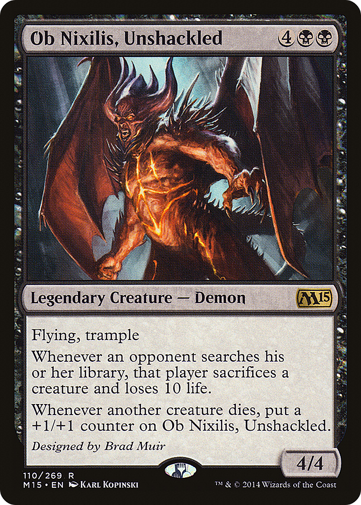 Ob Nixilis, Unshackled - Foil