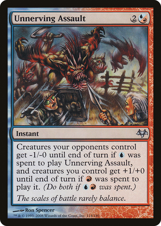 Unnerving Assault - Foil