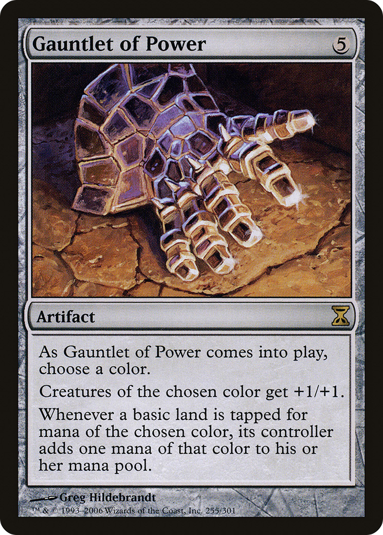 Gauntlet of Power - Foil