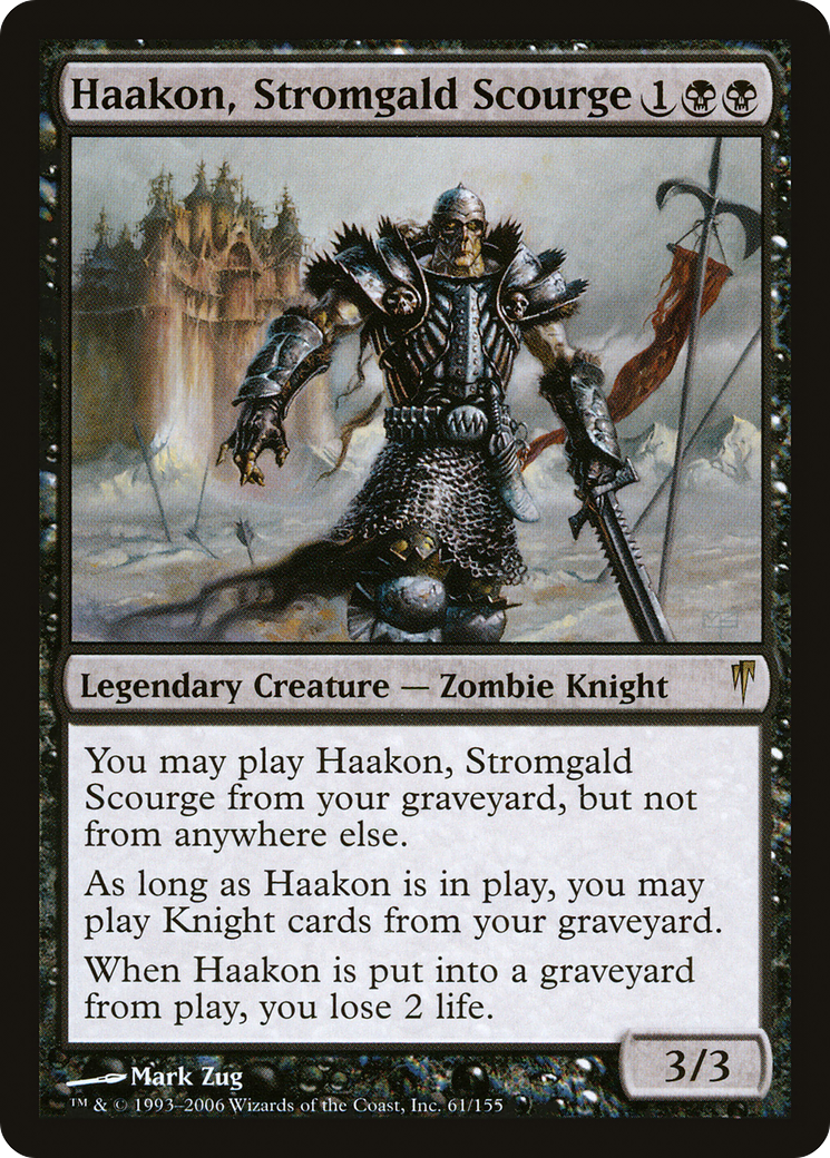 Haakon, Stromgald Scourge - Foil