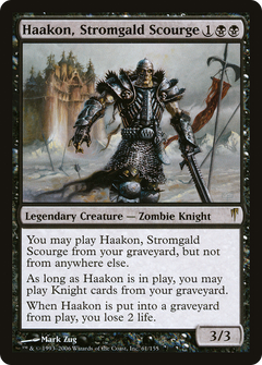 Haakon, Stromgald Scourge - Foil