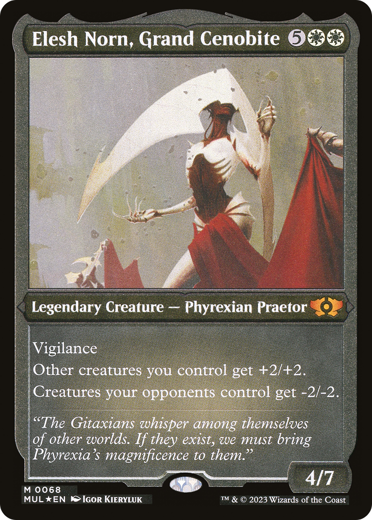Elesh Norn, Grand Cenobite (0068) - Foil Etched