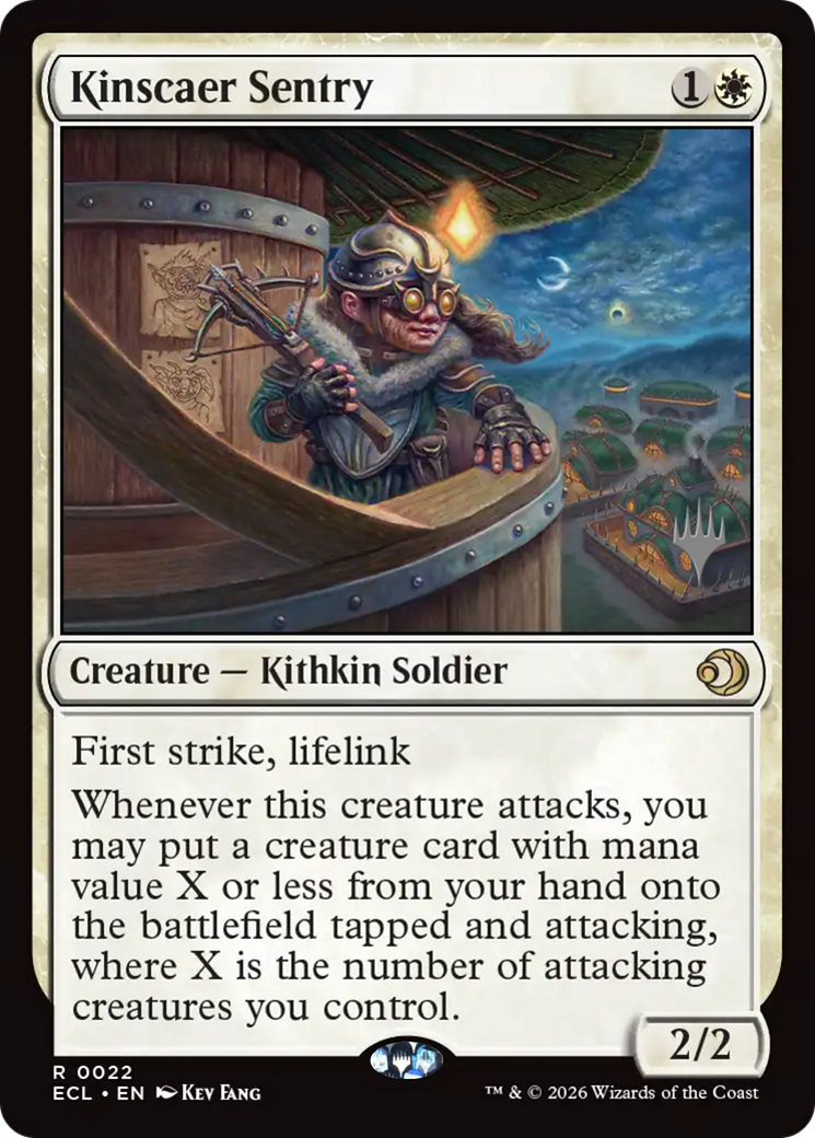 Kinscaer Sentry (0022) (Promo Pack) (PECL) - Foil
