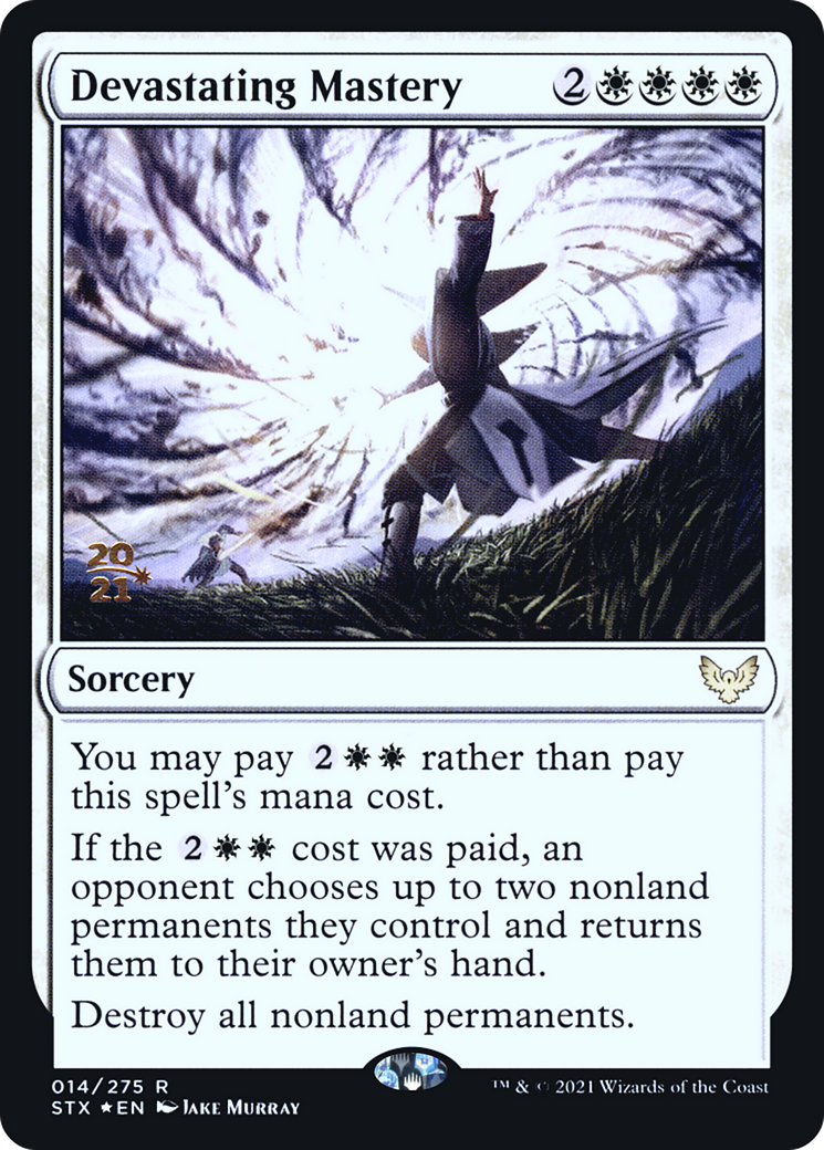 Devastating Mastery (014) (Prerelease) - Foil
