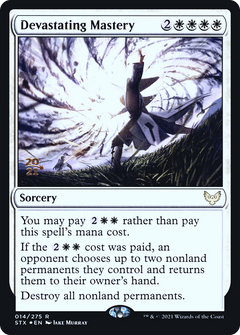 Devastating Mastery (014) (Prerelease) - Foil