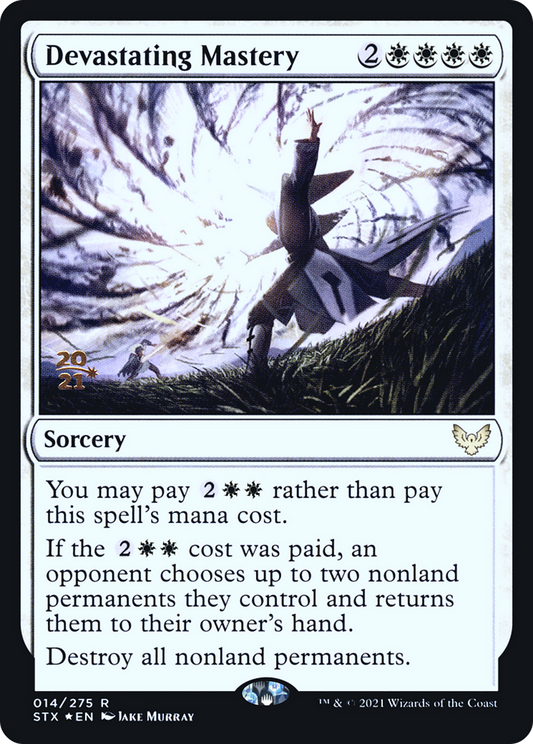 Devastating Mastery (014) (Prerelease) - Foil