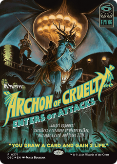Archon of Cruelty (0371) (Borderless) (Showcase) - Foil