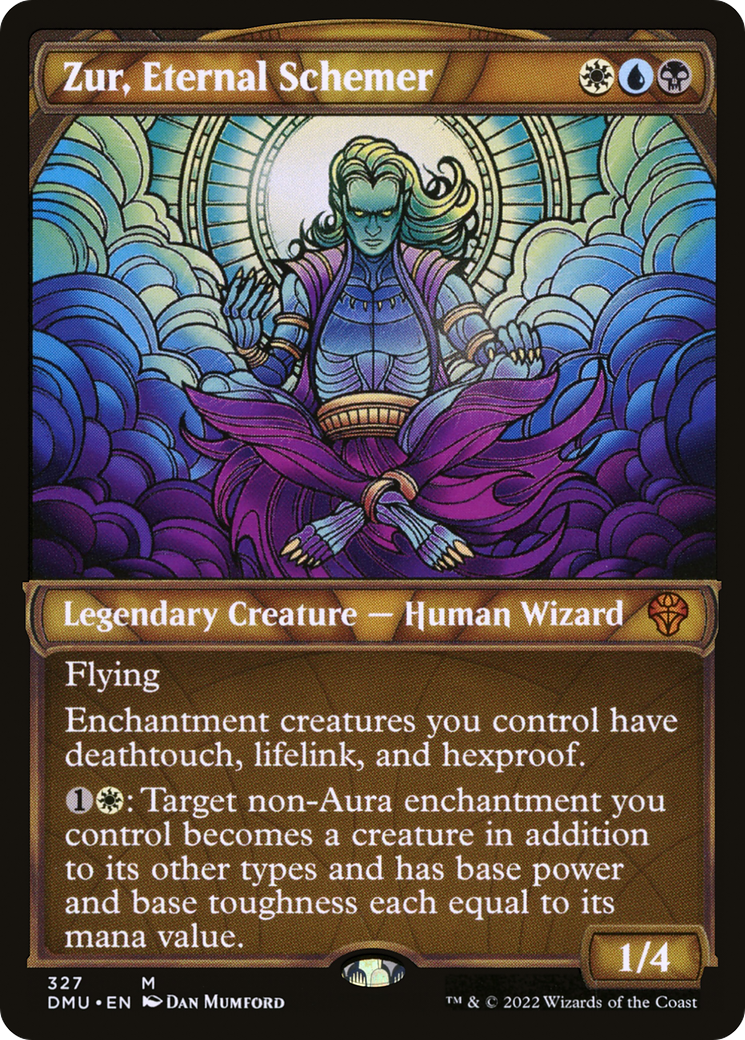 Zur, Eternal Schemer (327) (Showcase) - Foil