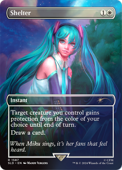 Shelter (1587) (Borderless) - Rainbow Foil