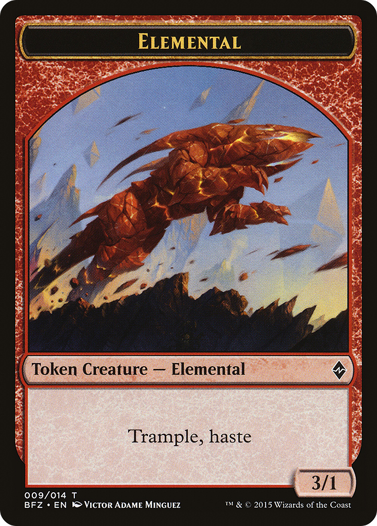 Elemental Token (009)