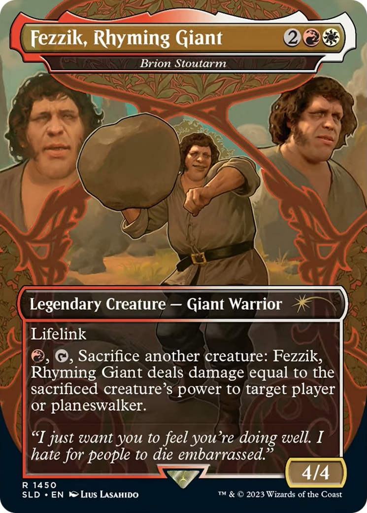Fezzik, Rhyming Giant [Brion Stoutarm] (1450) (Borderless)
