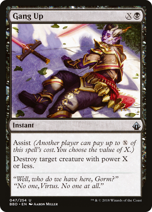 Gang Up - Foil