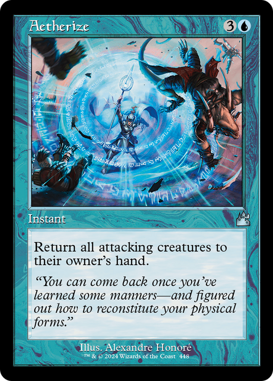 Aetherize (0448) (Retro Frame) - Foil