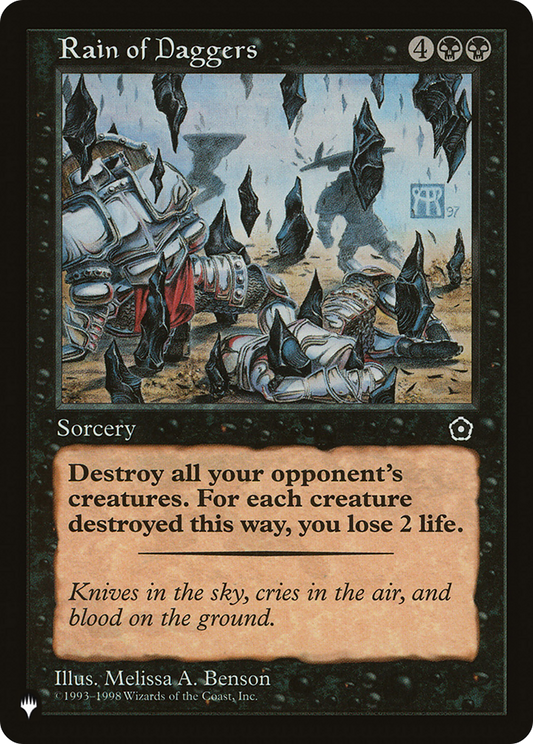 Rain of Daggers