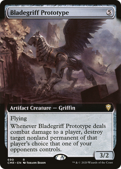 Bladegriff Prototype (690) (Extended Art) - Foil