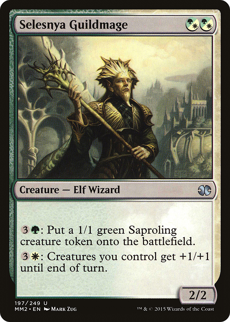 Selesnya Guildmage - Foil