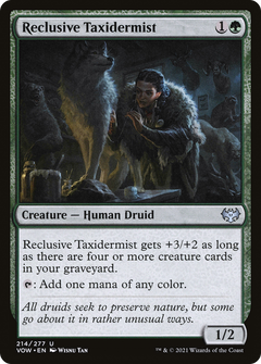 Reclusive Taxidermist - Foil