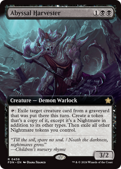 Abyssal Harvester (0458) (Extended Art) - Foil