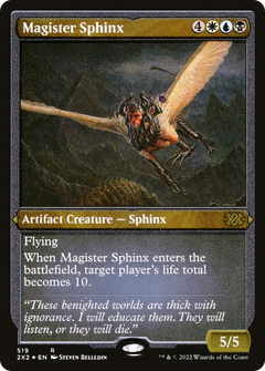 Magister Sphinx - Foil Etched