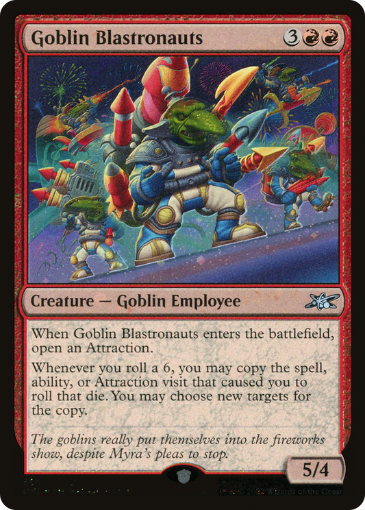 Goblin Blastronauts (395) - Galaxy Foil