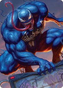 Venom, Deadly Devourer (02/06) Art Card (ASPM)