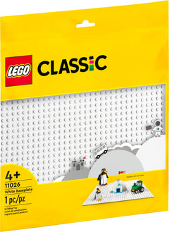 LEGO Pieces - White Baseplate