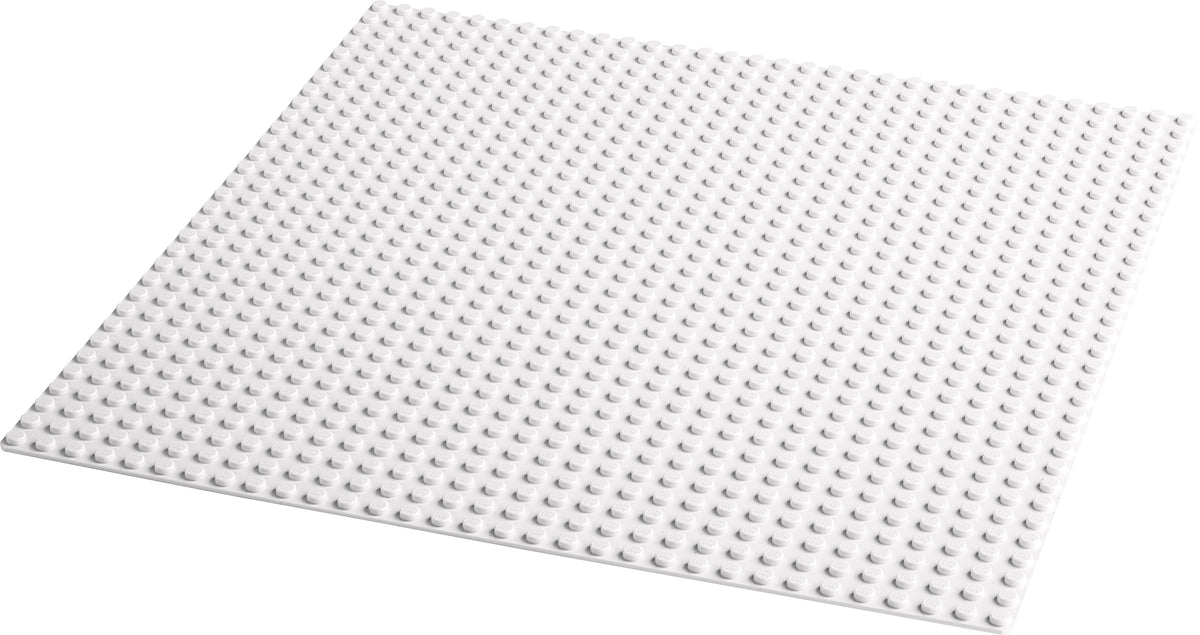 LEGO Pieces - White Baseplate