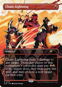 Chain Lightning (2047) (Borderless) - Foil