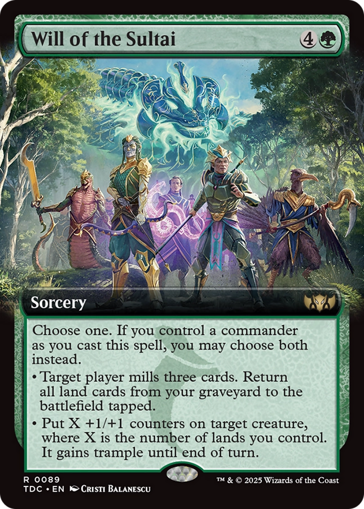 Will of the Sultai (0089) (Extended Art)