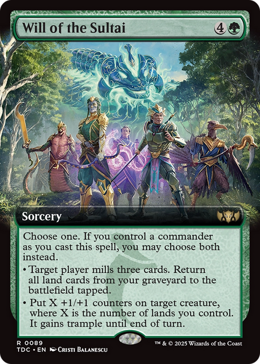 Will of the Sultai (0089) (Extended Art)