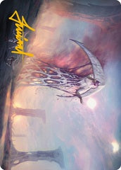 White Sun's Twilight (11/81) Art Card (AONE) - Gold-Stamped Signature