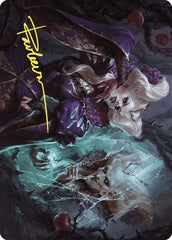 Conceited Witch Art Card (11/81) (AWOE) - Gold-Stamped Signature
