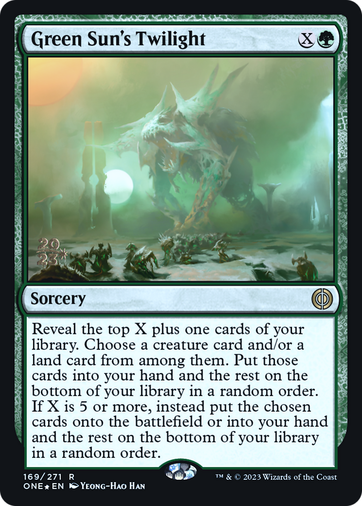 Green Sun's Twilight (169) (Prerelease) - Foil