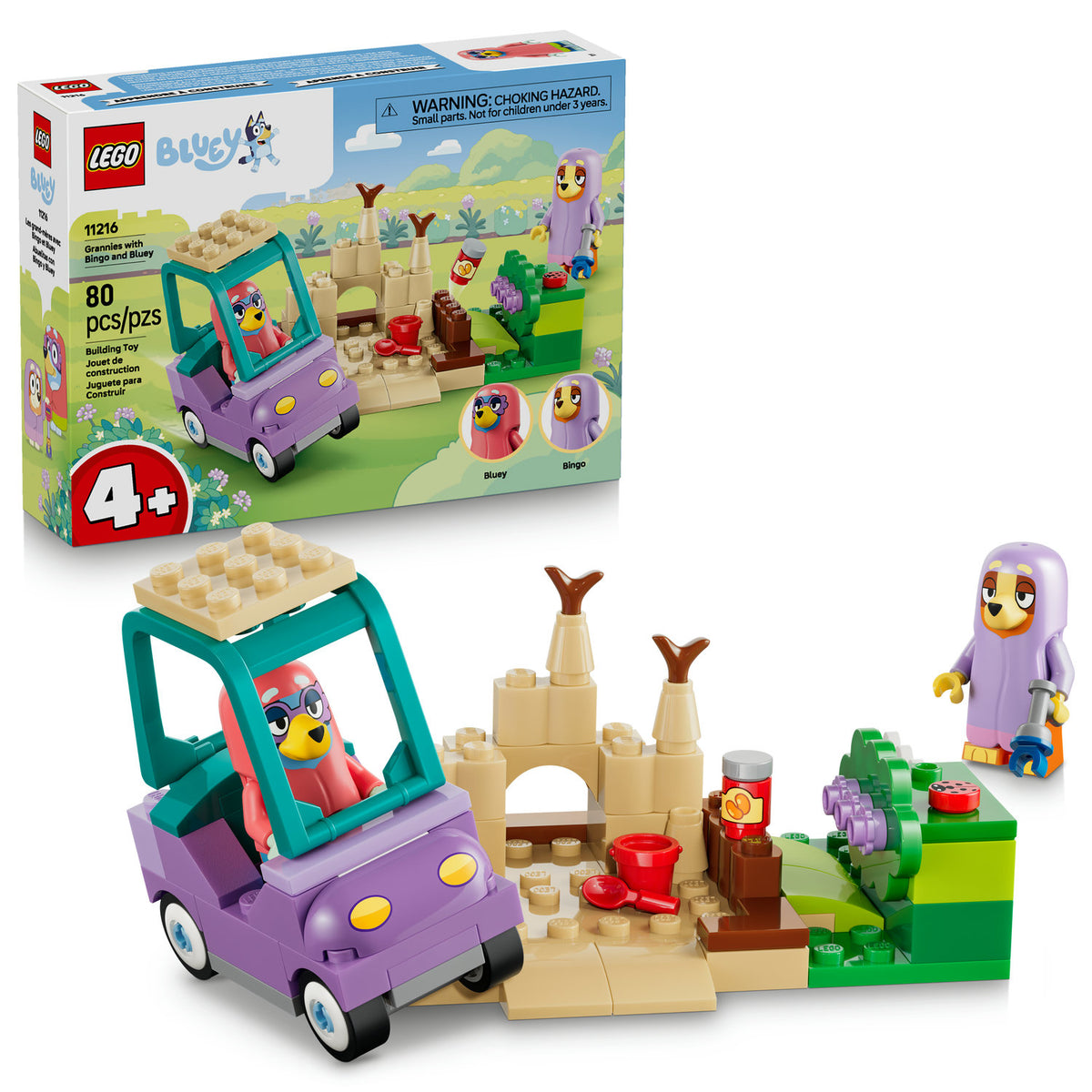 LEGO Set - Grannies with Bingo and Bluey