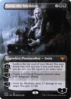 Sorin the Mirthless (278) (Borderless)
