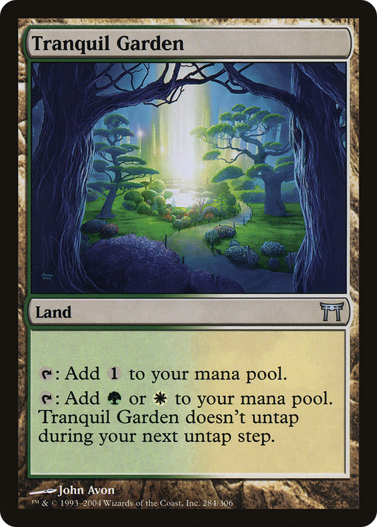 Tranquil Garden - Foil