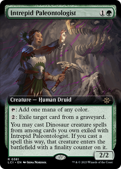 Intrepid Paleontologist (0381) (Extended Art)