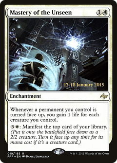 Mastery of the Unseen (019) (Prerelease) - Foil