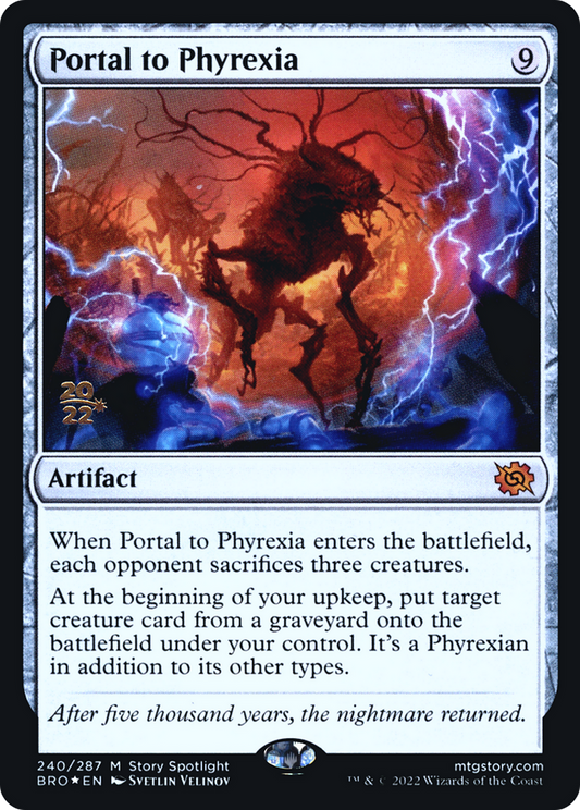 Portal to Phyrexia (240) (Prerelease) - Foil