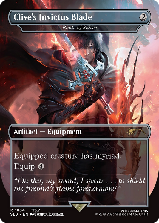 Clive's Invictus Blade [Blade of Selves] (1864) (Borderless) - Foil