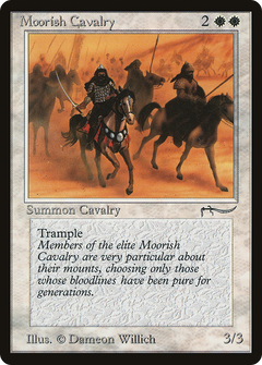 Moorish Cavalry (Light Mana Symbol)