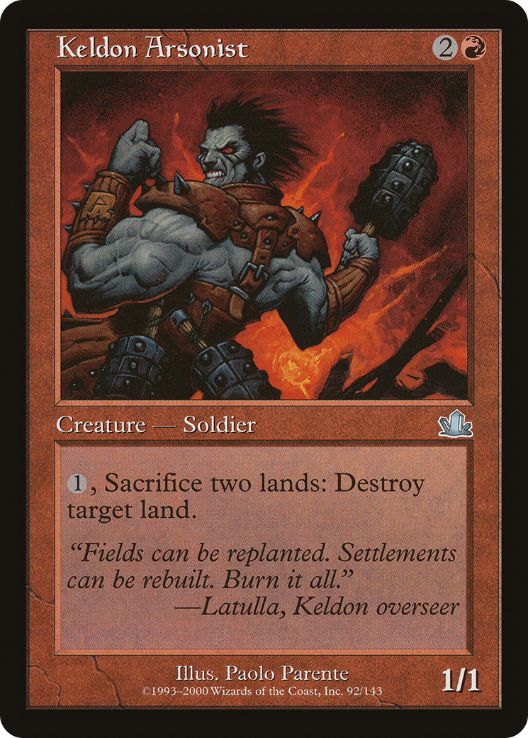 Keldon Arsonist - Foil