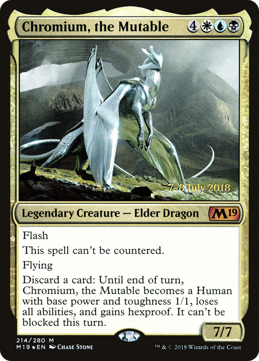 Chromium, the Mutable (214) (Prerelease) - Foil