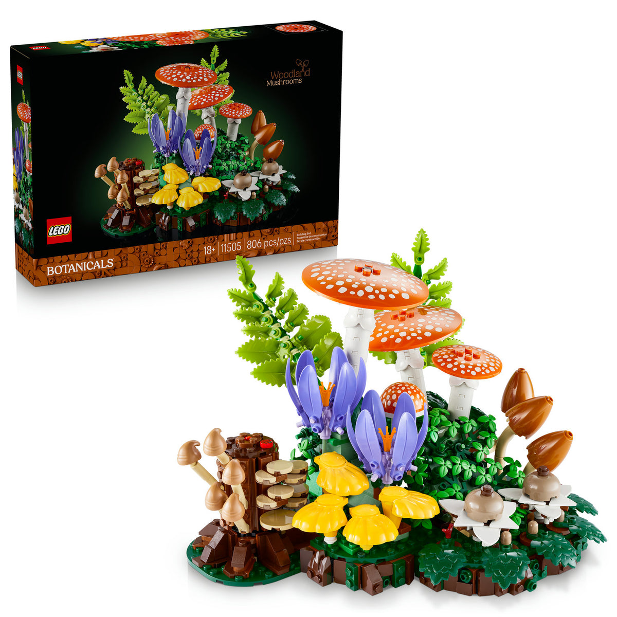 LEGO Set - Woodland Mushrooms