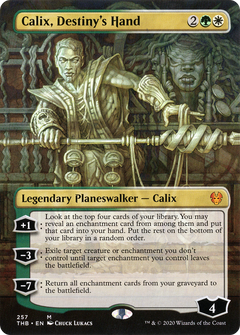 Calix, Destiny's Hand (257) (Borderless) - Foil
