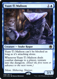 Yuan-Ti Malison (086) (Prerelease) - Foil
