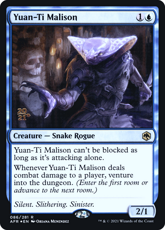 Yuan-Ti Malison (086) (Prerelease) - Foil
