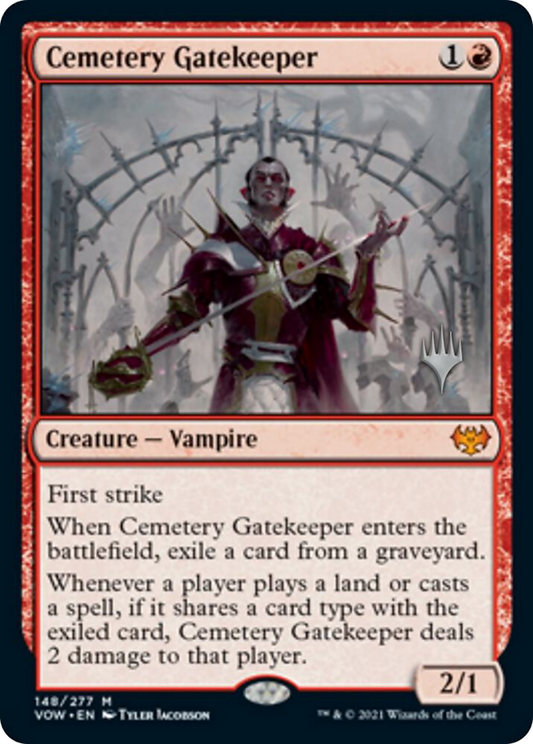 Cemetery Gatekeeper (0148) (Promo Pack) pvow