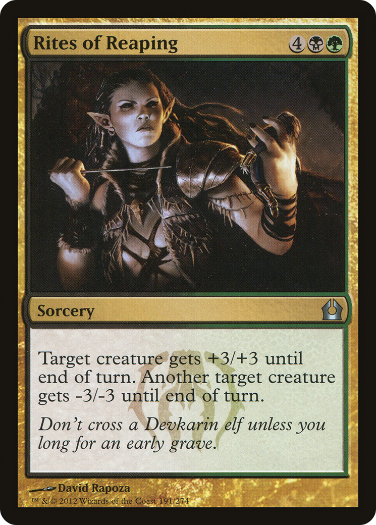 Rites of Reaping - Foil